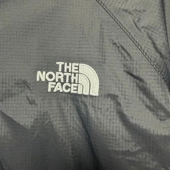 The North Face DryVent Rain Jacket Womens Black Hooded Waterproof Pit Zips Shell - Picture 3 of 12